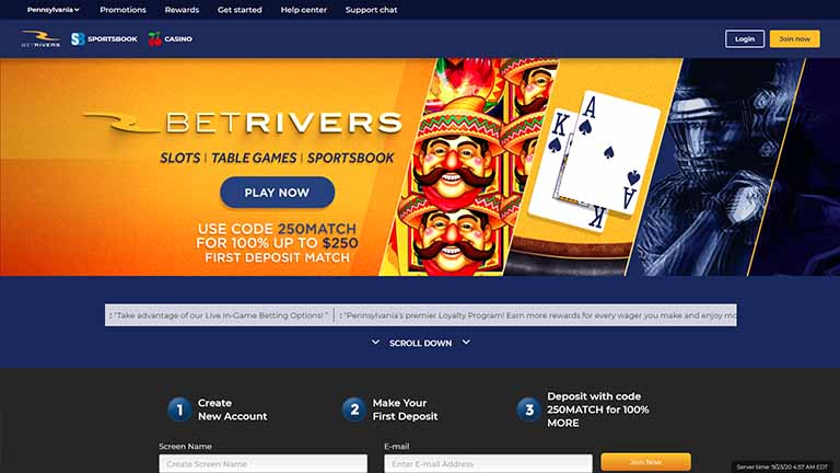 BetRivers Online Casino Review