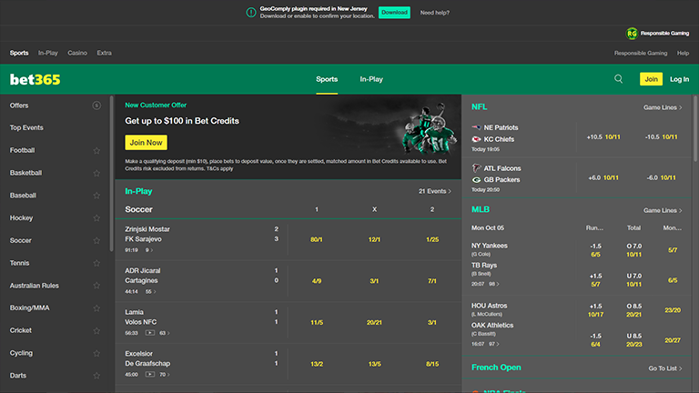 Bet365 online casino review