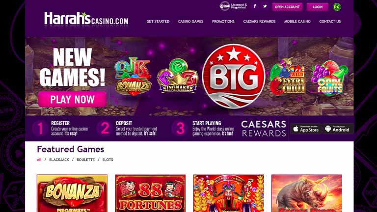 HARRAHS casino review